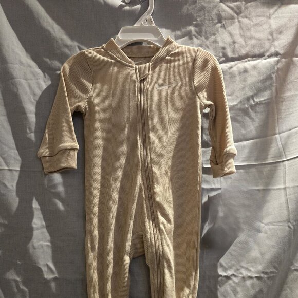 Unisex NIKE Ribbed Footed Pajamas – Size 9M – NEW - Picture 1 of 4